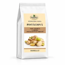 Zrnková káva Pistáciová – arabika s tóny pistácie, karamelu a čokolády
