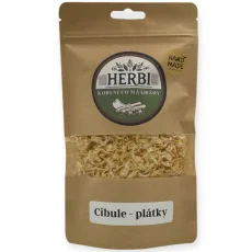 Sušené cibuľové plátky