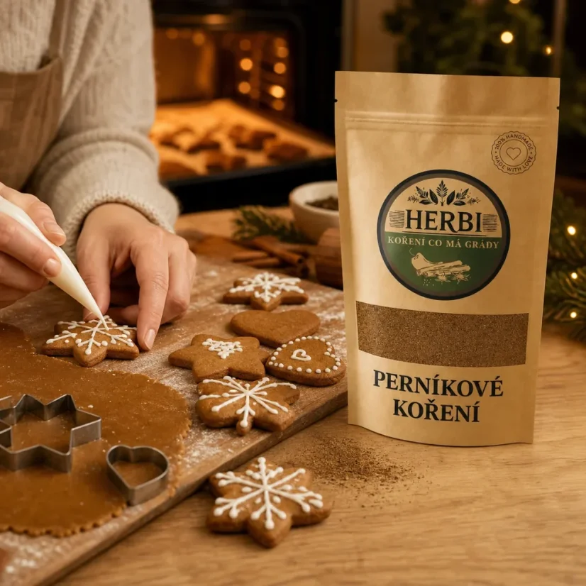 Perníkové koření – voňavá směs na vánoční pečení - Hmotnost: 50 g