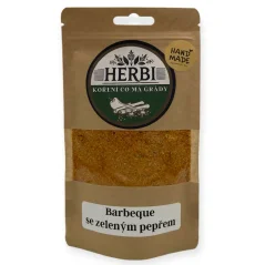 Barbeque se zeleným pepřem
