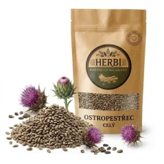 Ostropestřec mariánský celý, 200 g – semena pro domácí drcení
