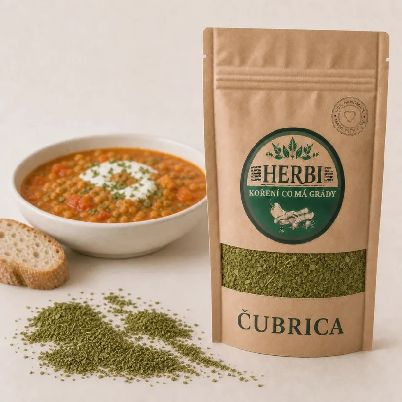 Čubrica – aromatická balkánska zmes korenia - Hmotnosť: 100 g