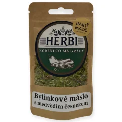 Bylinkové máslo s medvědím česnekem