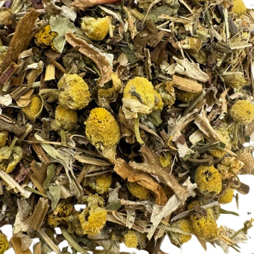 Bylinný čaj Žaludek – na trávení, úlevu a pohodu po jídle - Hmotnost:: 100 g