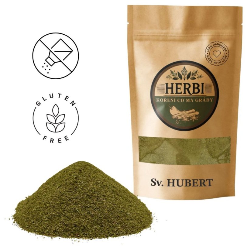 Koreniaca zmes Sv. Hubert, 50 g – vôňa lesa pre divine, paštéty a pečené špeciality