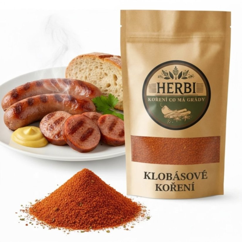 Klobásové koření, 100 g – tradiční směs na domácí klobásy