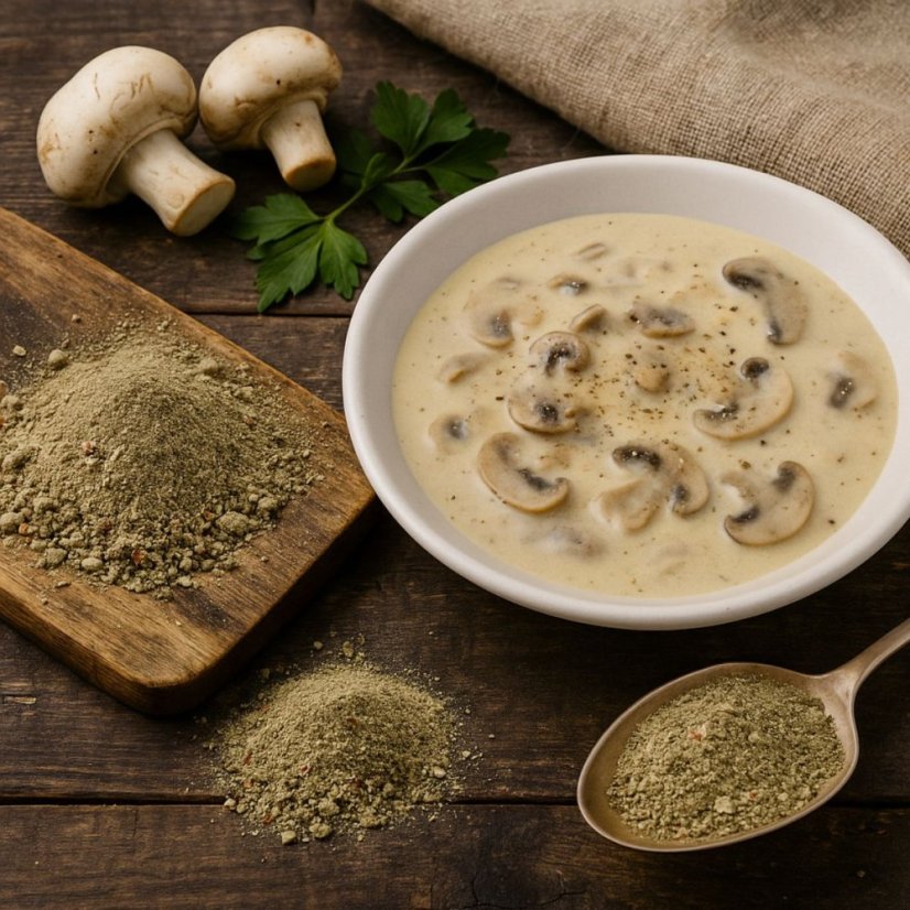 Hubová vega, 100 g – zeleninová zmes so sušenými šampiňónmi bez glutamátu
