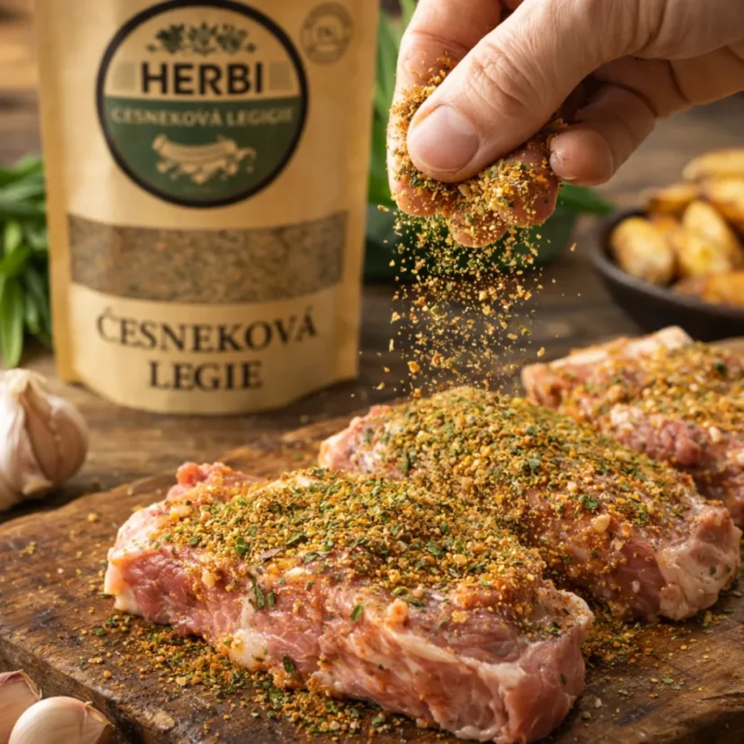 Koření Česneková legie, 50 g – extra silné česnekové koření s medvědím česnekem