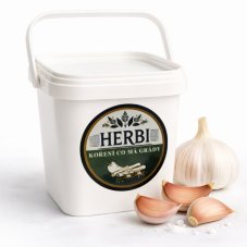 Česneková pasta 1 kg – kyblík (10 % soli)