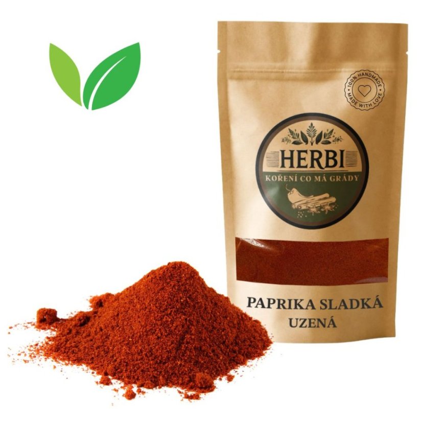 Paprika sladká udená v udiarni