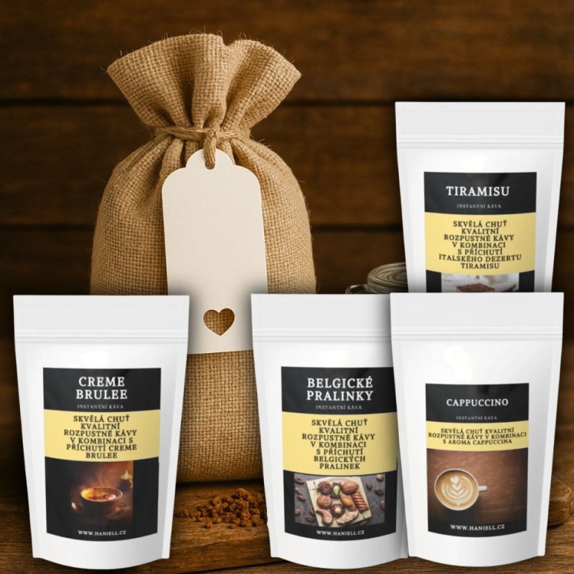 Darčekové vrece kávy – Prírodná radosť