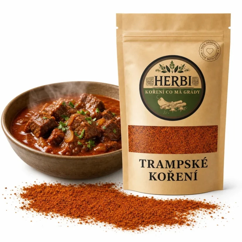 Trampské koření, 50 g – směs na guláš, maso a vajíčka