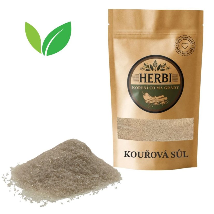 Kouřová sůl, 50 g – uzené aroma pro grilování a marinády