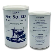 Dárková káva Pro šoféry – směs pro řidiče, kamioňáky i noční tahouny