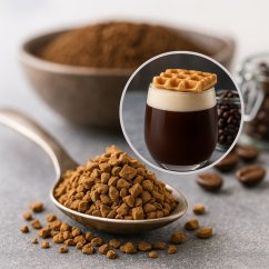 Rozpustná káva Lahodné wafle – jemná káva s vůní sušenky