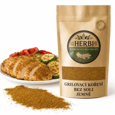 Grilovací koření bez soli jemné, 100 g – zdravá kořenící směs