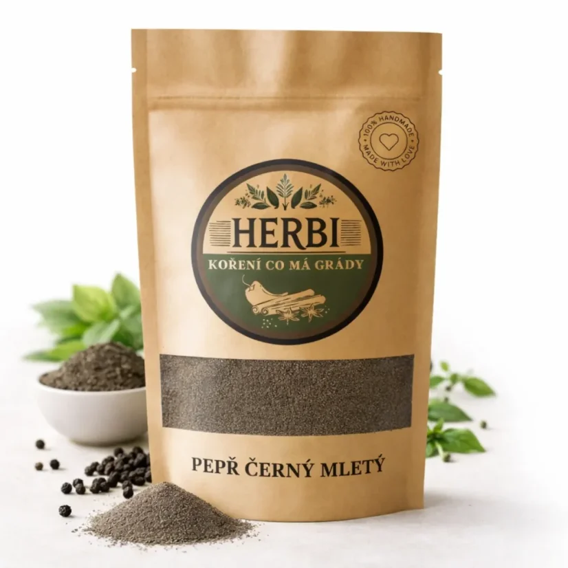 Čierne korenie mleté - Hmotnosť:: 50 g