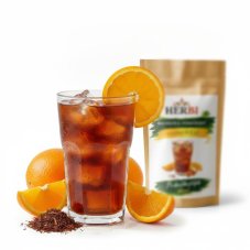 Rooibos & pomeranč – ledový čaj