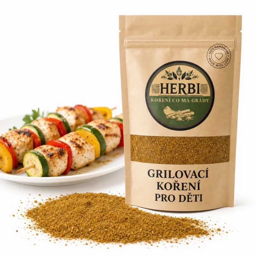 Grilovací koření pro děti, 100 g – jemná směs bez pálivosti