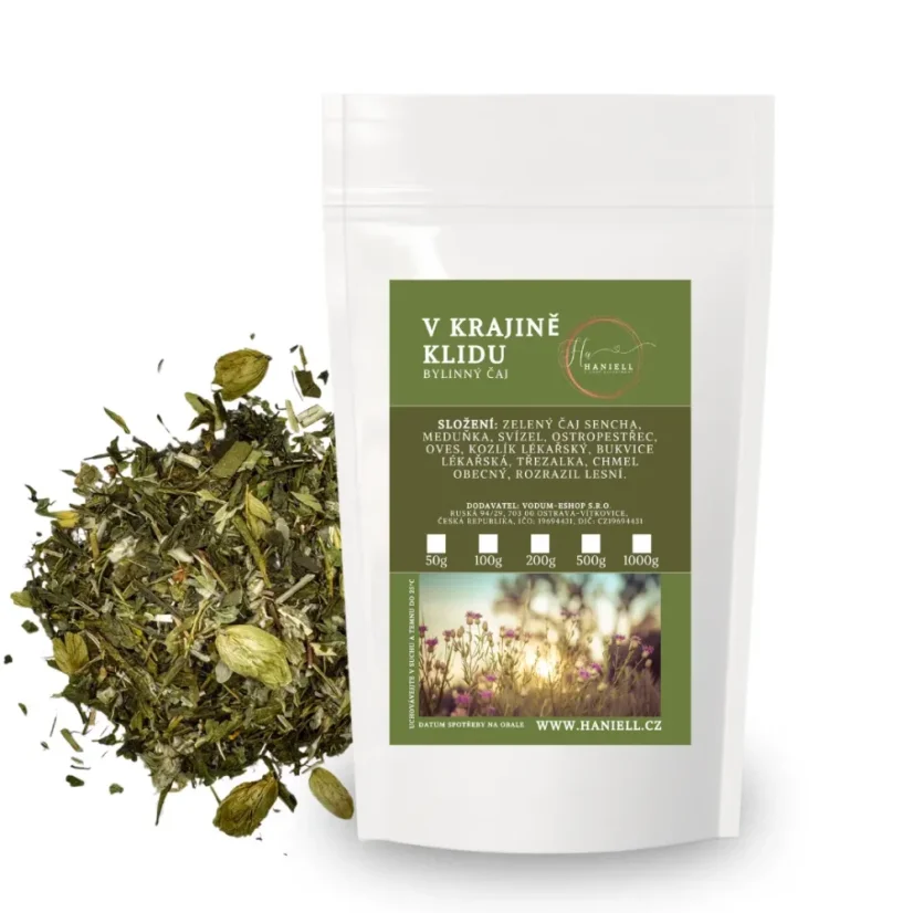 V krajine pokoja – večerný bylinný čaj pre relax - Hmotnosť:: 50 g
