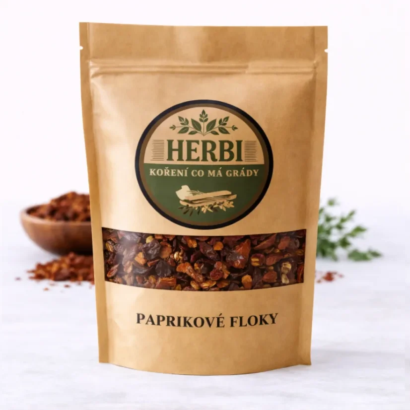 Paprikové vločky Red Bell – jemne sladkasté kúsky papriky