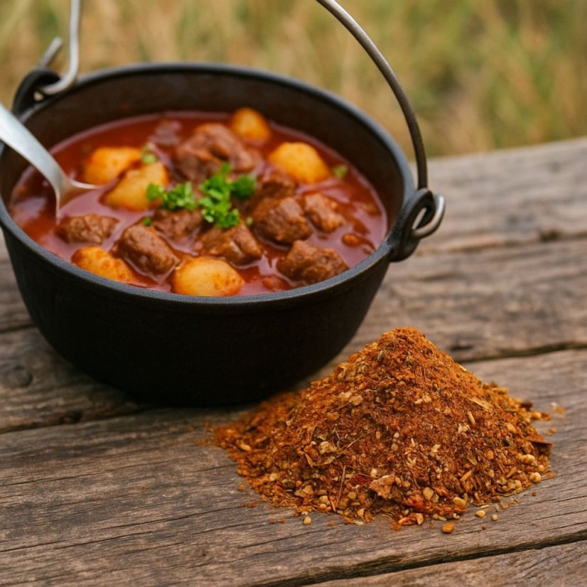 Korenie Rumcajs , 50 g – voňavá koreninová zmes pre milovníkov mäsa a gulášov