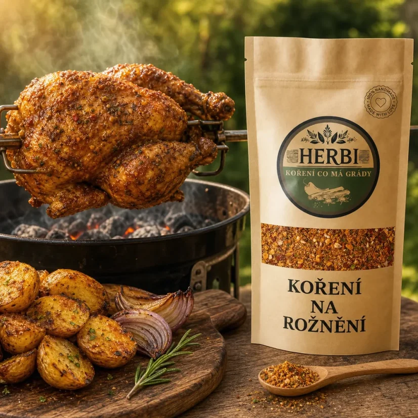 Koření na rožnění, 50 g – aromatická směs na gril a pečeně