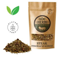 Dekorační koření na steak, 50 g – hrubá směs s vizuálním i chuťovým šmrncem
