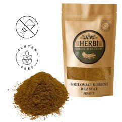 Grilovací koření bez soli jemné, 100 g – zdravá kořenící směs