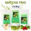 Sada Matcha Trio 3 x 50 g: sladká jahoda, Vaječný likér, čistá energie