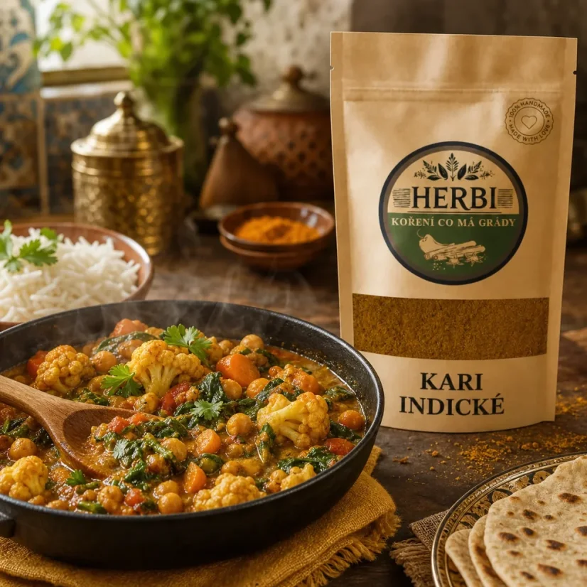 Indické karí, 50 g – aromatická exotická zmes na varenie