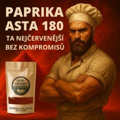 Paprika sladká lahůdková ASTA 180 – intenzivní barva a chuť