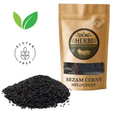 Sezam čierny nelúpaný, 50 g – exotický brat klasického sezamu pre ázijsku kuchyňu