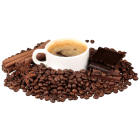 Zrnková káva ochucená