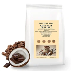 Káva Kokosové pralinky arabica zrnková