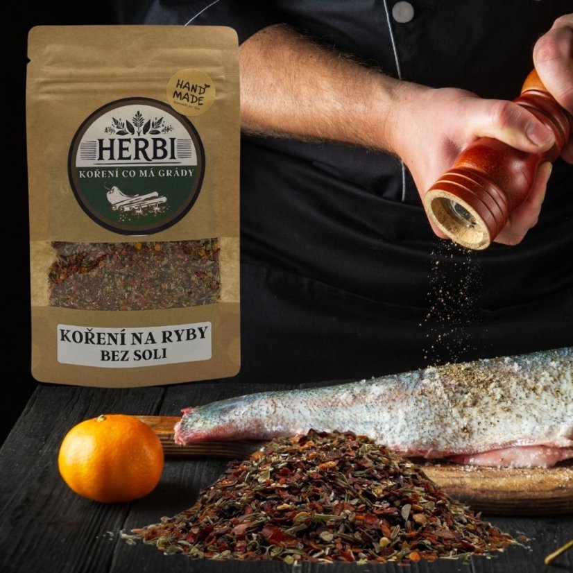 Korenie na ryby bez soli