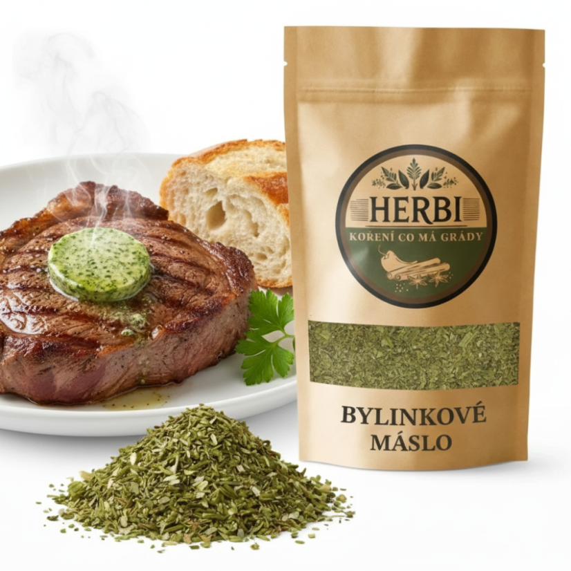 Bylinkové maslo, 50 g – aromatická zmes na domáce maslo a omáčky