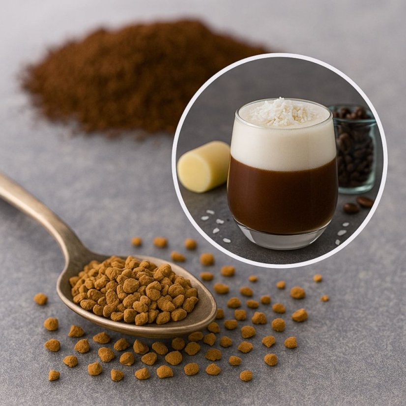 Rozpustná káva Marcipánová – jemná chuť mandlí a sladké nostalgie - Hmotnost:: 500 g