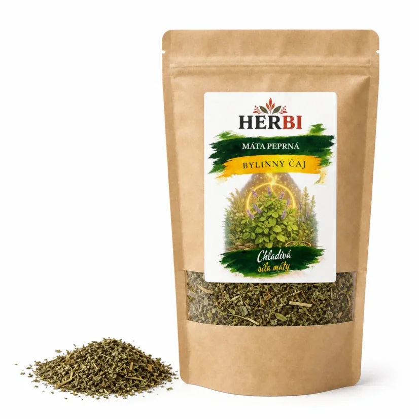 Máta peprná list - chladivá síla máty - Hmotnost: 50 g