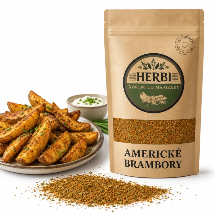 Americké brambory – kořenící směs na pečené brambory - Hmotnost: 100 g
