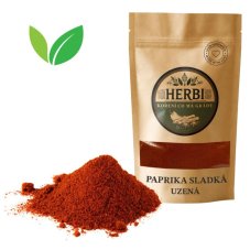 Paprika sladká uzená v udírně