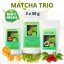 Sada Matcha Trio, 3 x 50 g: pomarančová sviežosť, sladká jahoda, čistá harmónia