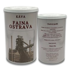 Dárková káva Fajna Ostrava – silná směs pro milovníky Ostravy