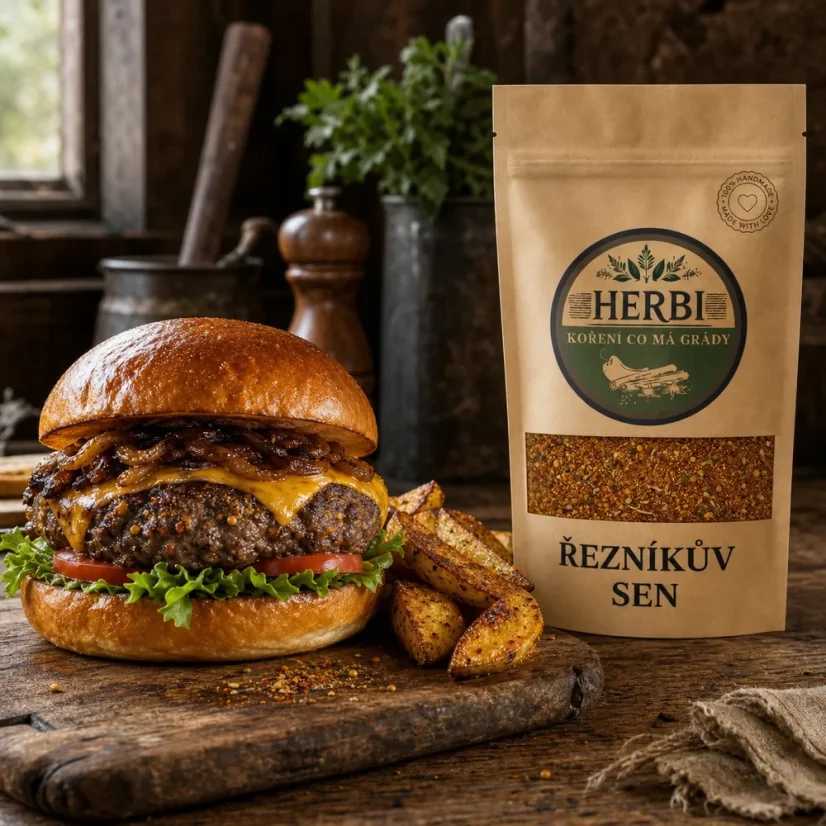 Řezníkův sen – kořenící směs na domácí uzeniny a maso - Hmotnost: 50 g