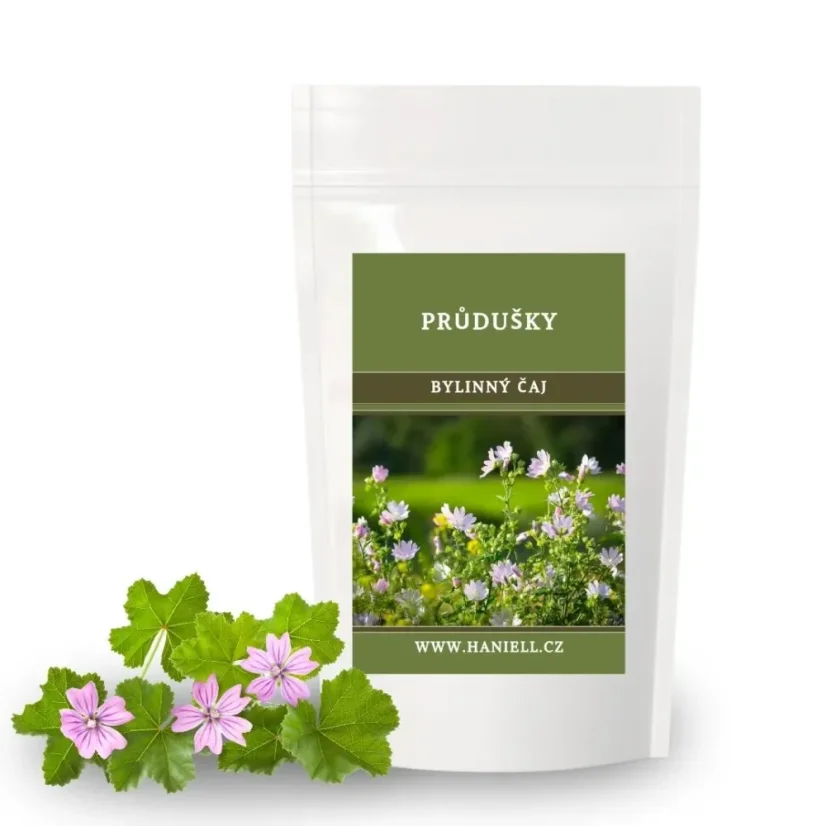 Bylinný čaj Průdušky – přirozená úleva pro dýchací cesty - Hmotnost: 1000 g