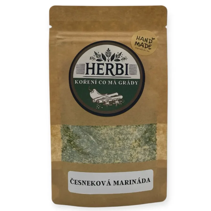 Česneková marináda – směs na nakládání masa a zeleniny