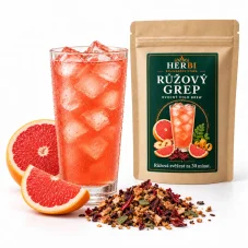 Růžový grep – ovocný cold brew čaj