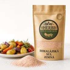 Himálajská sůl jemná, 500 g – růžové krystalky čisté chuti pro každodenní vaření