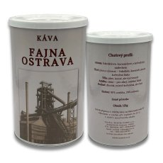Dárková káva Fajna Ostrava – silná směs pro milovníky Ostravy