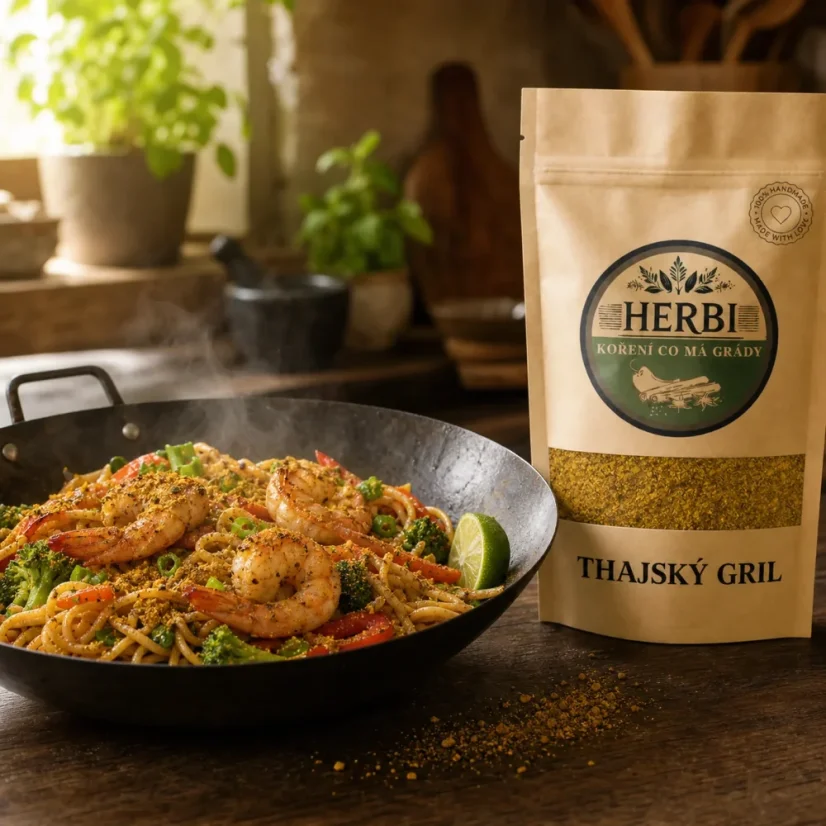 Thajský grill, 50 g – exotická směs na gril i do asijské kuchyně